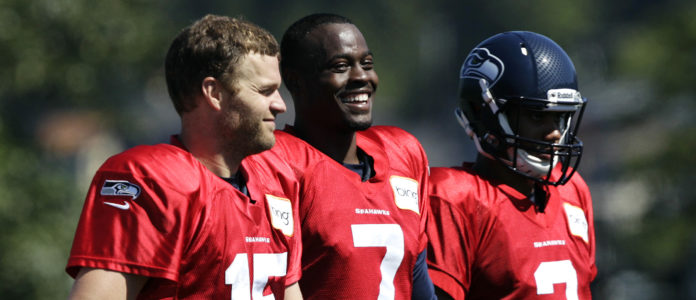 Matt Flynn, Tarvaris Jackson, Russell Wilson