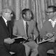 George Halas y Lamar Hunt dos pioneros del football