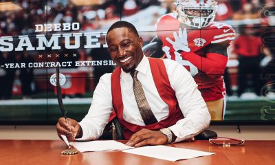 Samuel firma extensión con 49ers
