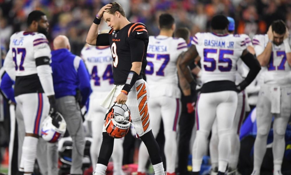 NFL: Partido entre Bills y Bengals no se reanudará y es cancelado