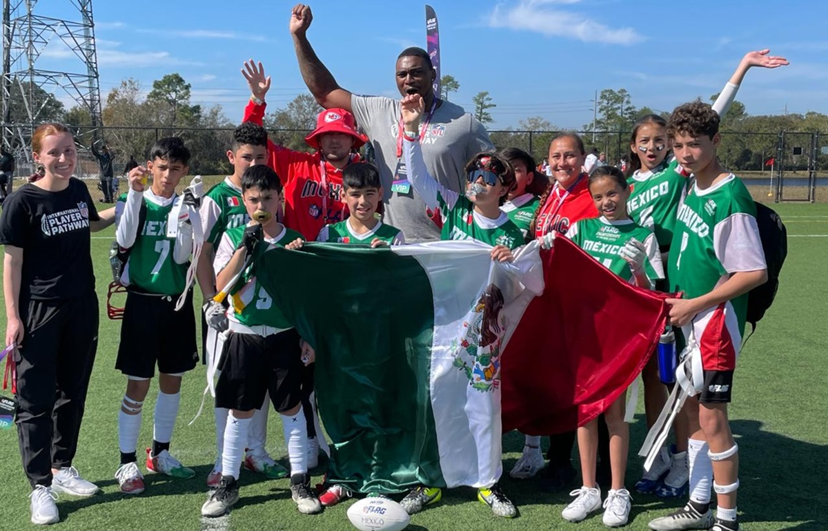 México logra segundo lugar en Flag Football